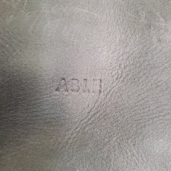 Able Rachel Gray Leather Tote Bag - Picture 8 of 8